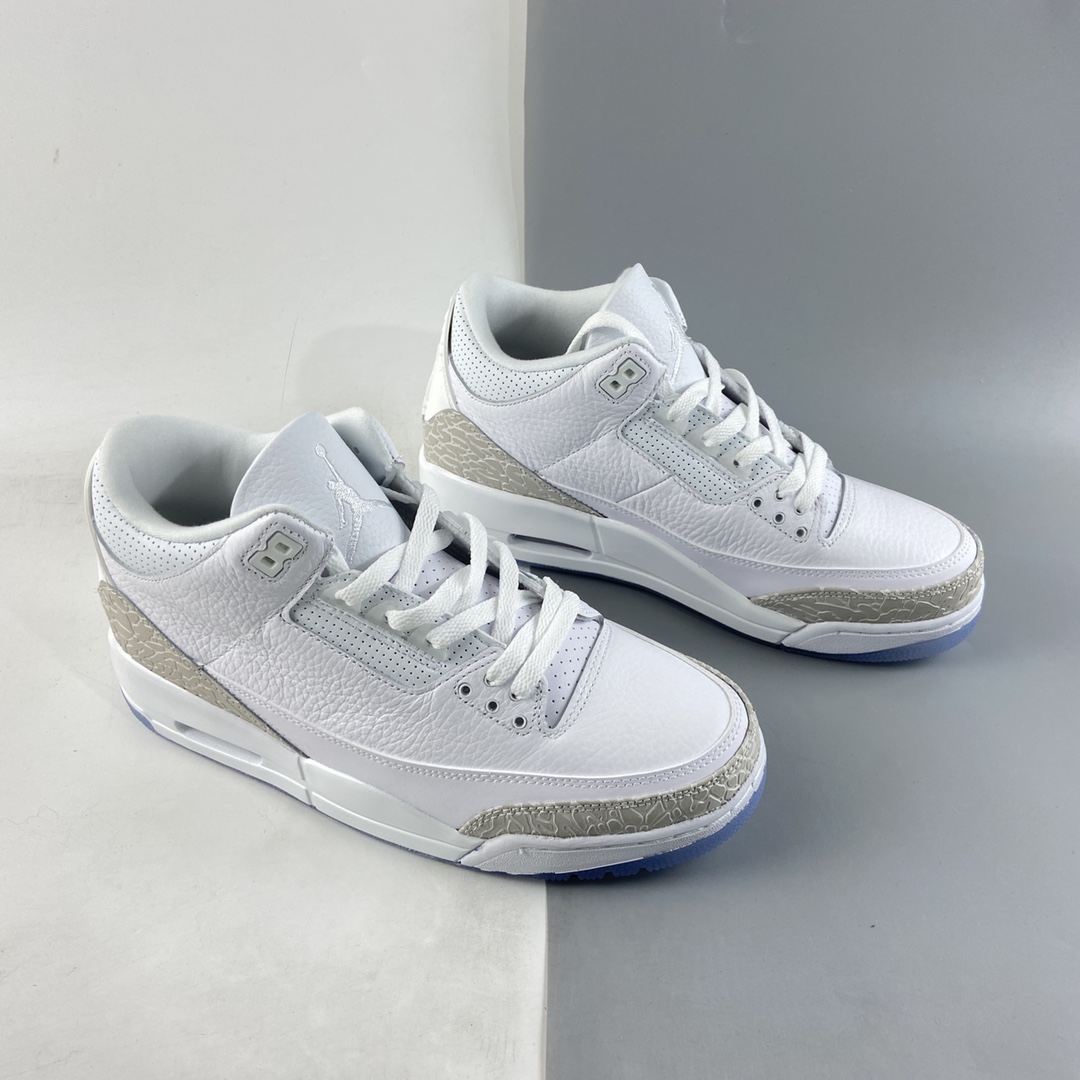 P240  Air Jordan 3 Retro“International Flight” 独立日 迈克尔·乔丹AJ3代中帮复古休闲运动文化篮球鞋 136064-111