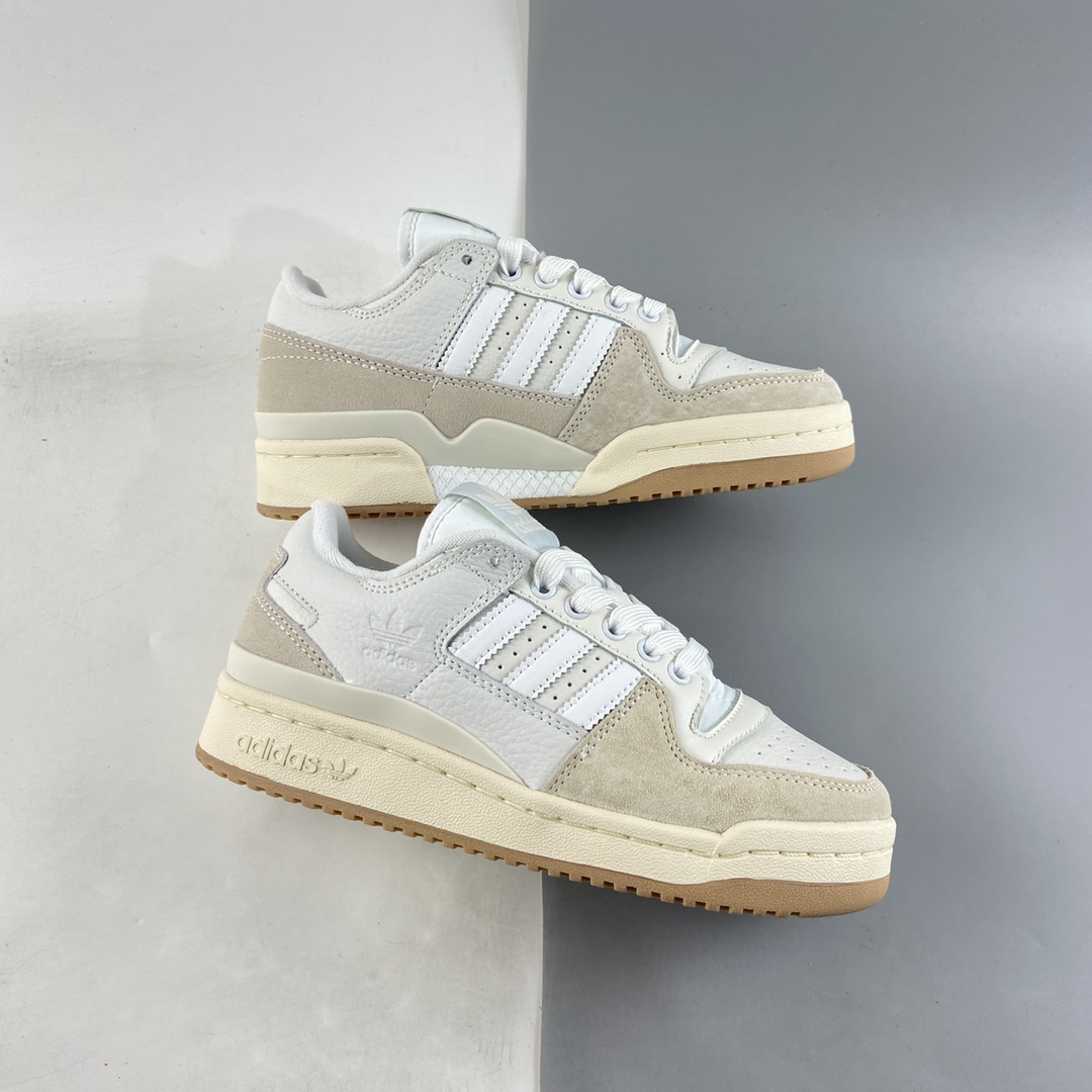 P200  Adidas Originals Forum 84 Low 复古篮球鞋 FY7998