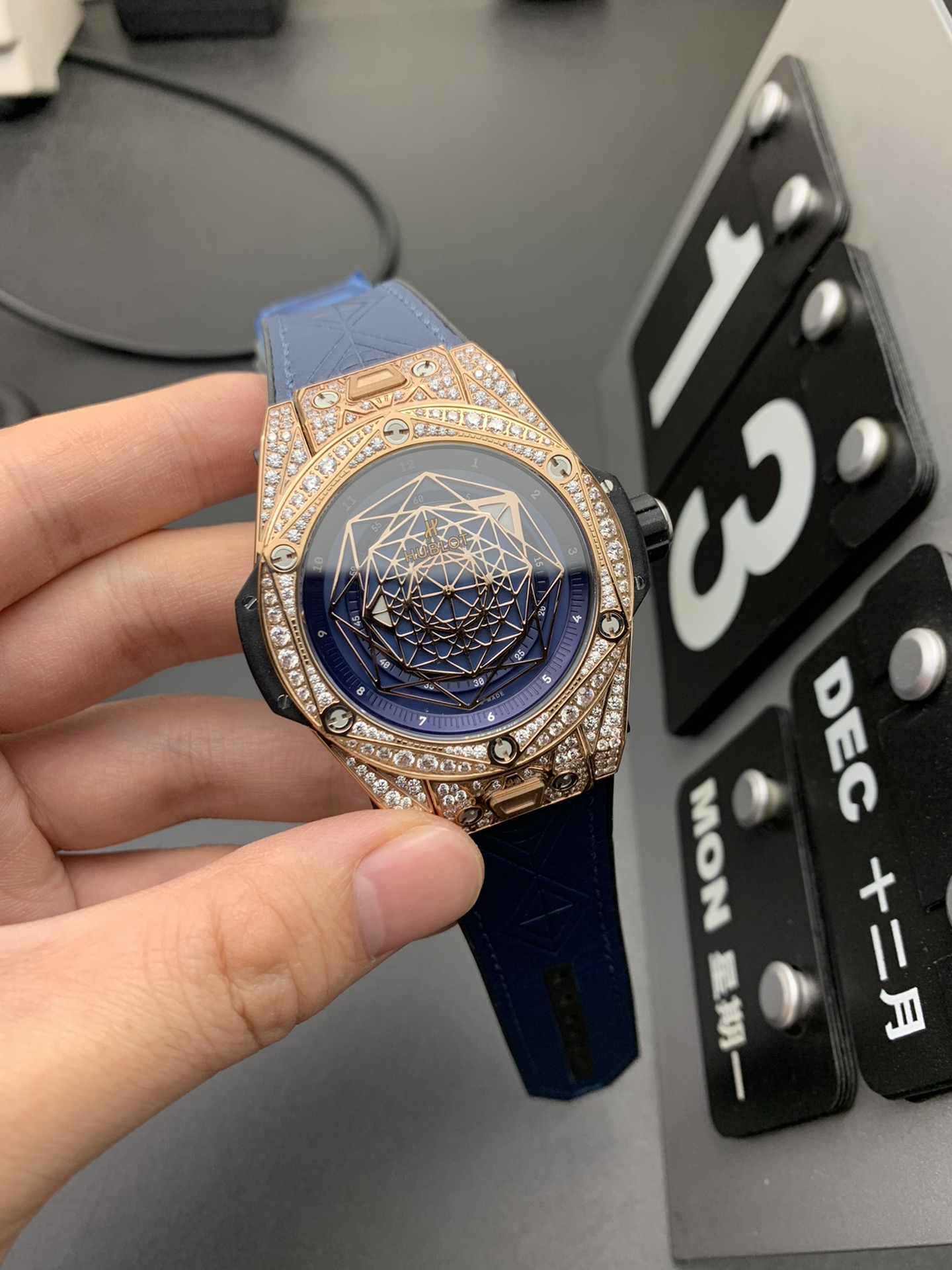 Hublot HB 金蓝刺青