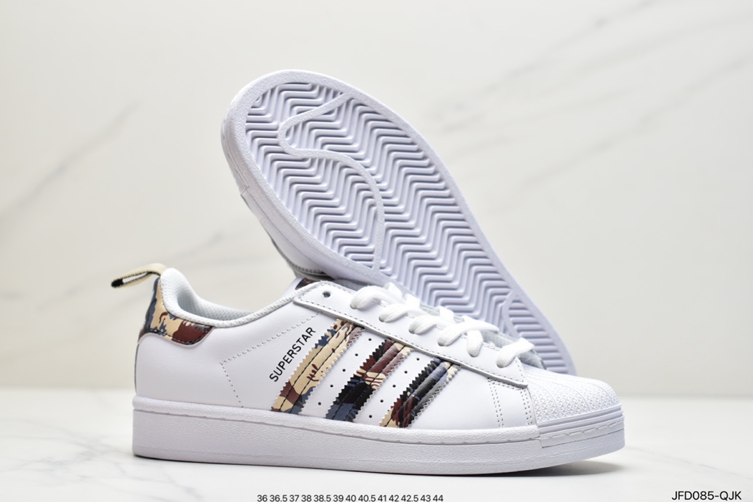170 阿迪达斯 Adidas Superstar x经典 贝壳头板鞋 GV9698