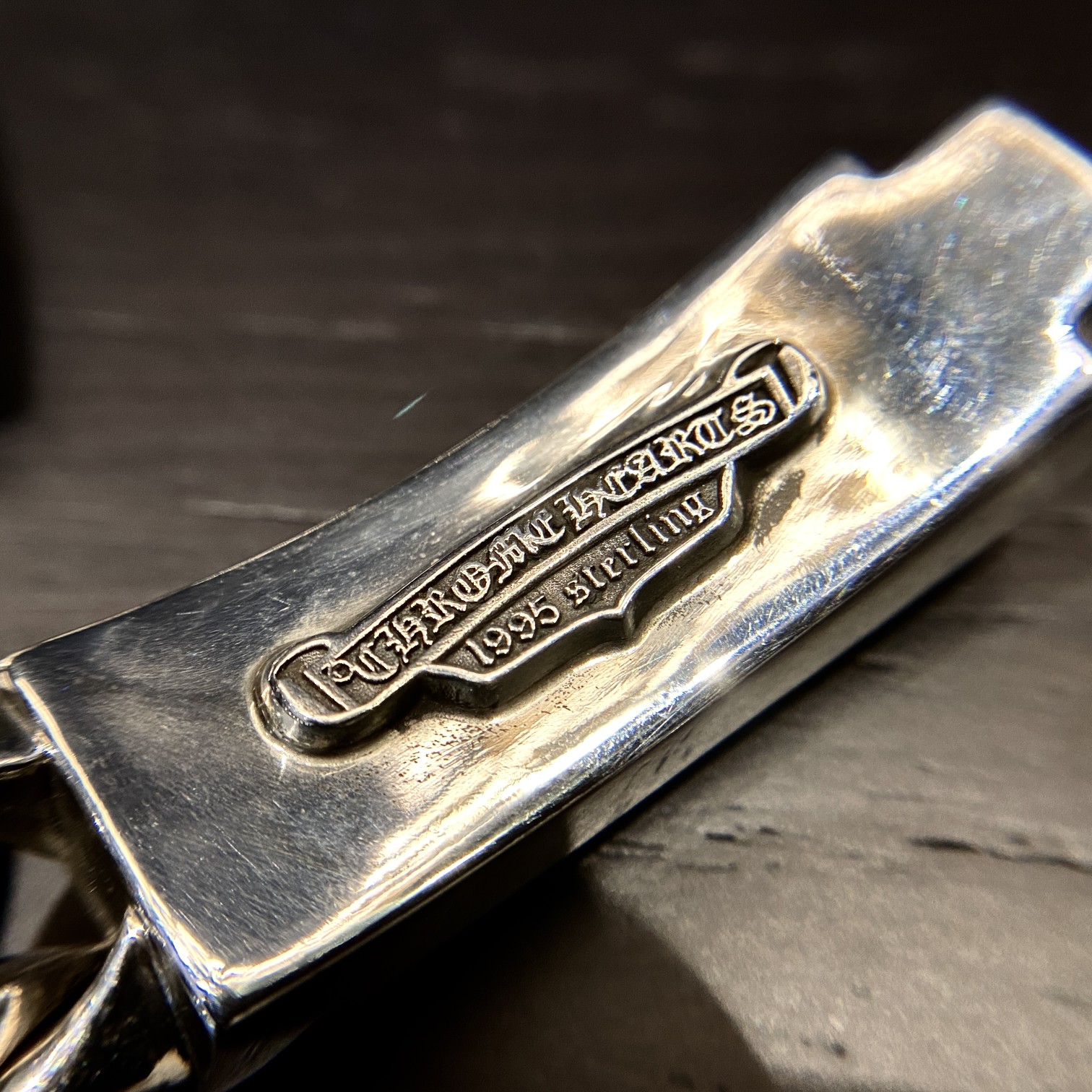 Chrome Hearts 新品上架𝐂𝐡𝐫𝐨𝐦𝐞 𝐡𝐞𝐚𝐫𝐭𝐬 克罗心长十字花宝剑插销扣手链