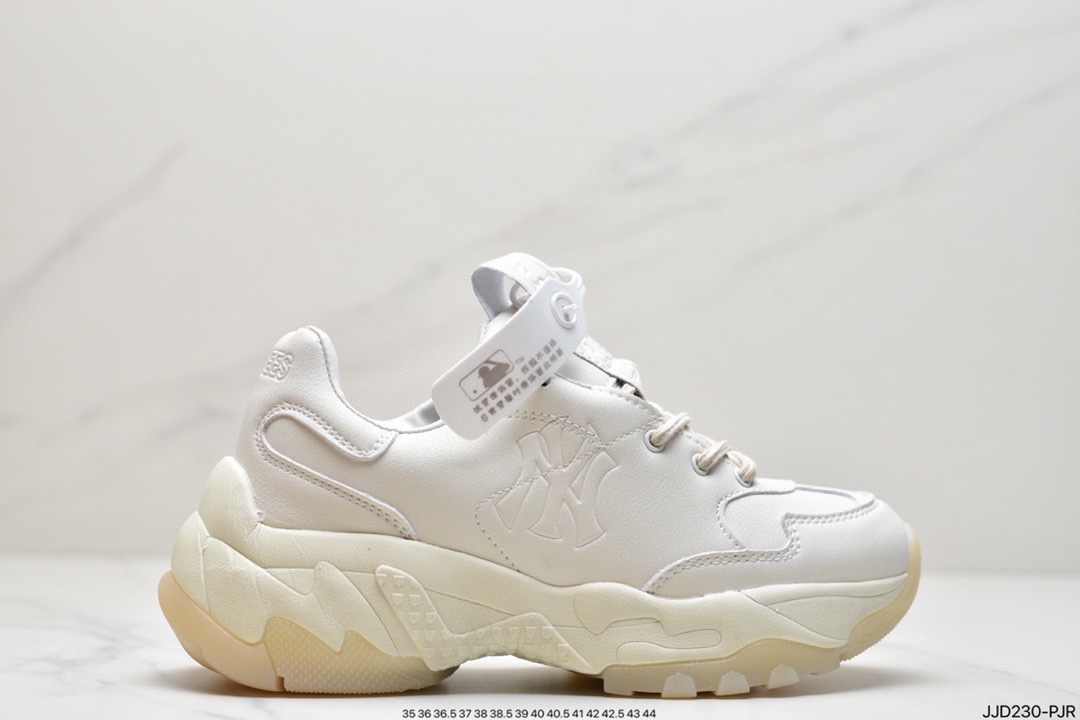 130 NY美国榄球洋基队限定 x MLB Big Ball Chunky LT厚底老爹厚底休闲运动慢跑鞋