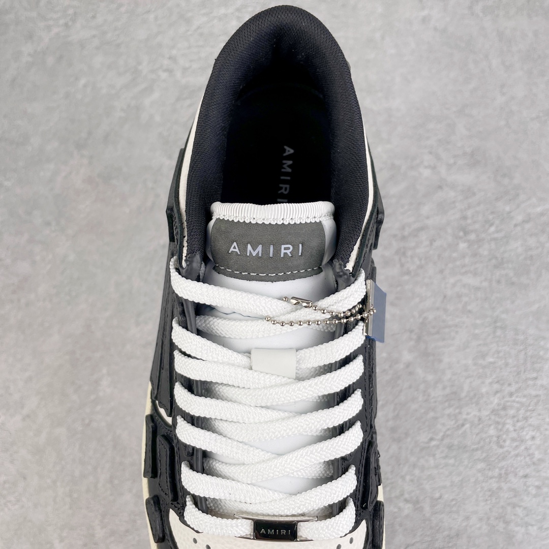 ＃渠道版 AMIRI Skel Top Low Sneakers 洛杉矶街头之王 高奢·埃米尔 骨骼低帮