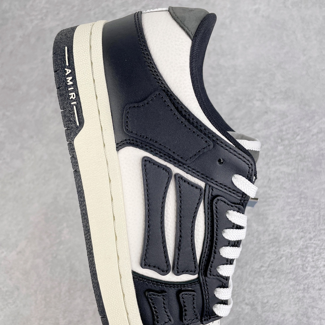 ＃渠道版 AMIRI Skel Top Low Sneakers 洛杉矶街头之王 高奢·埃米尔 骨骼低帮