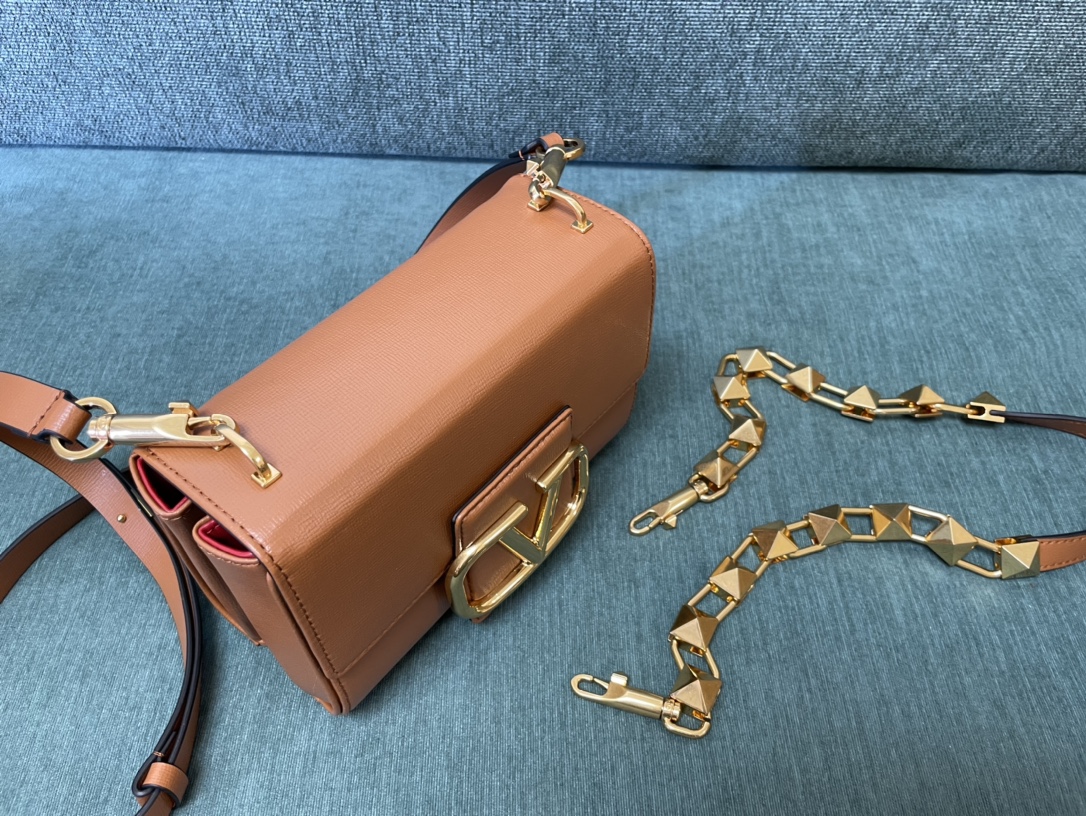 VALENTINO华伦天奴V LOGO标识肩背包0777