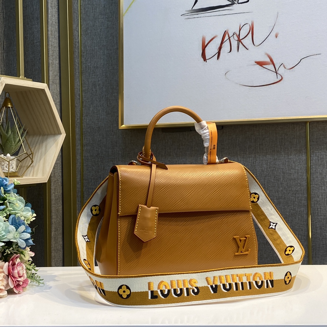 Louis Vuitton LV Cluny Bags Handbags Brown Epi Resin Casual M59134