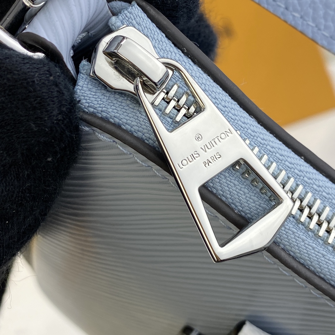 Replica 1:1
 Louis Vuitton LV Marelle Bags Handbags Found Replica
 Beige Black Caramel White Epi Canvas Chains M80688