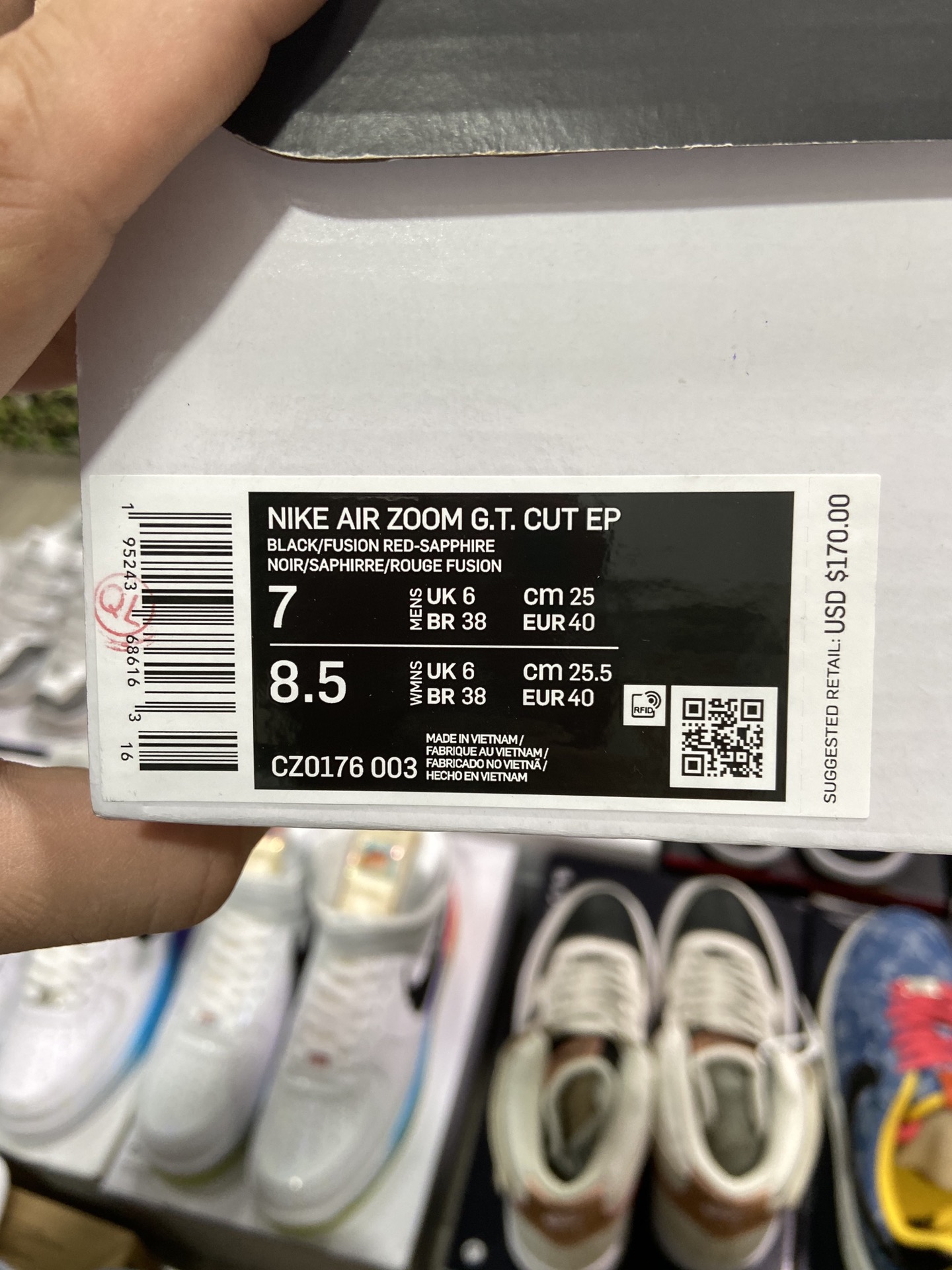 240 耐克Nike Air Zoom G.T.Cut男女篮球鞋 G.T. Cut专为力求在场上大展身手的篮球运动员打造CZ0176-003