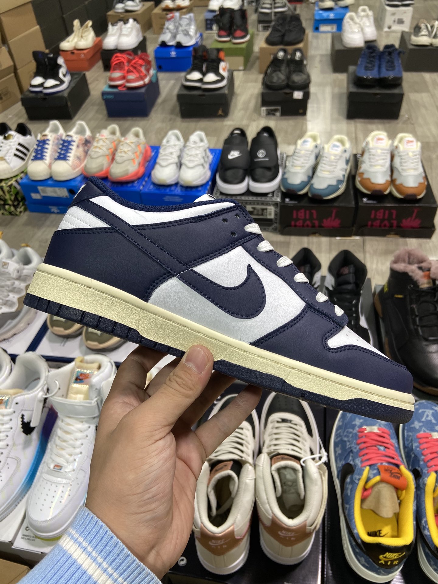 280 耐克Nike Dunk Low Aged Navy 海军蓝白 DD1503-115