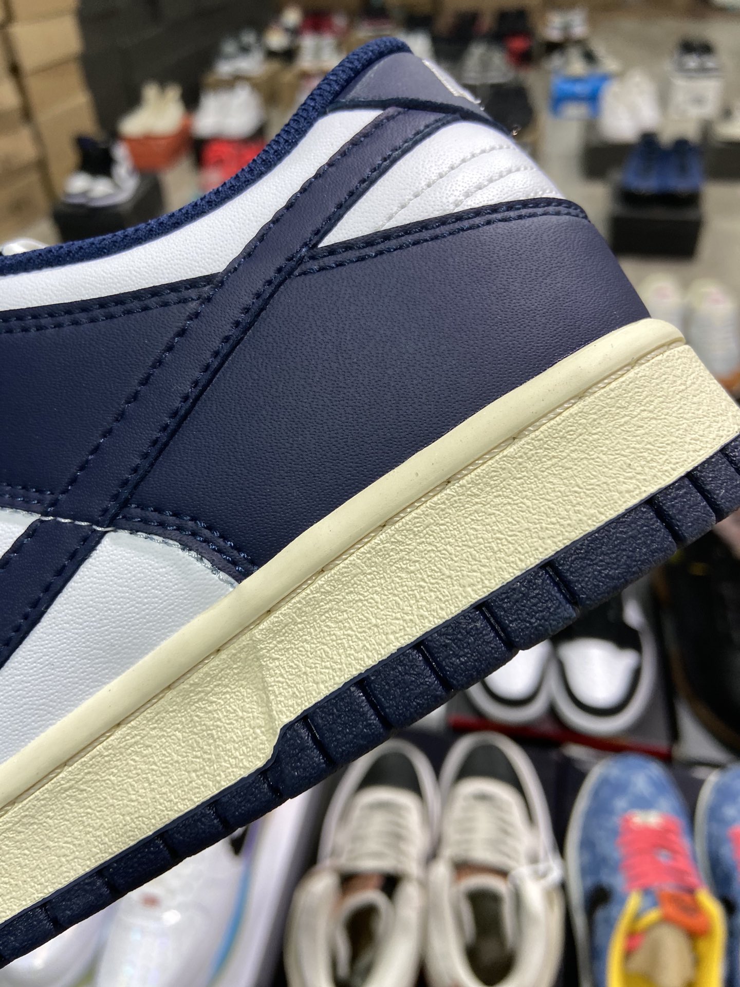 280 耐克Nike Dunk Low Aged Navy 海军蓝白 DD1503-115