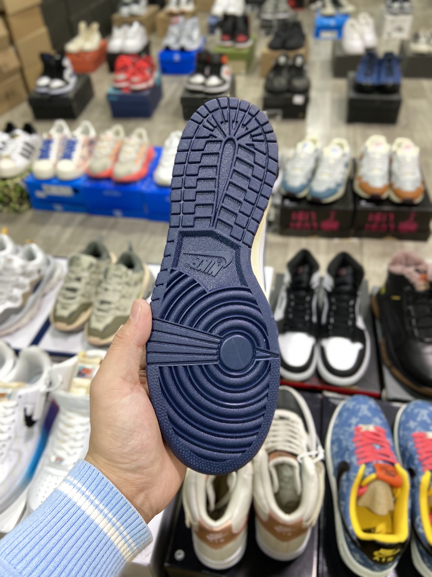 280 耐克Nike Dunk Low Aged Navy 海军蓝白 DD1503-115