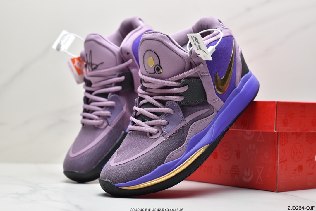 240 欧文8迷彩篮球鞋前后内置气垫耐-克 Ni Kyrie 8欧文8代 DC9134-400