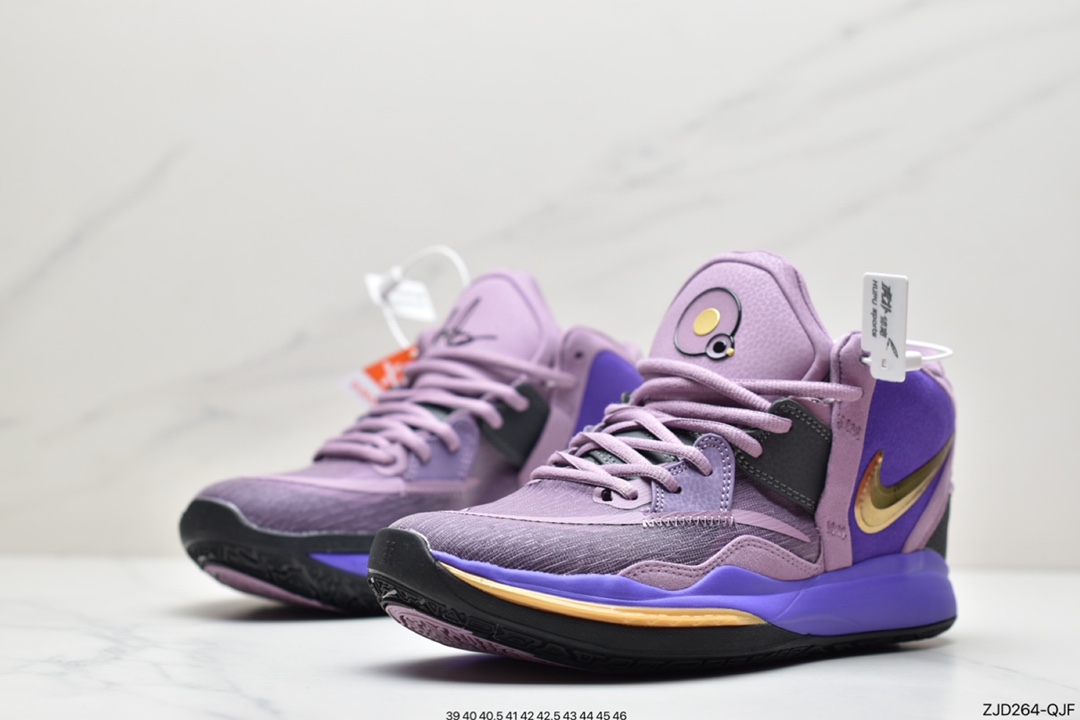 240 欧文8迷彩篮球鞋前后内置气垫耐-克 Ni Kyrie 8欧文8代 DC9134-400