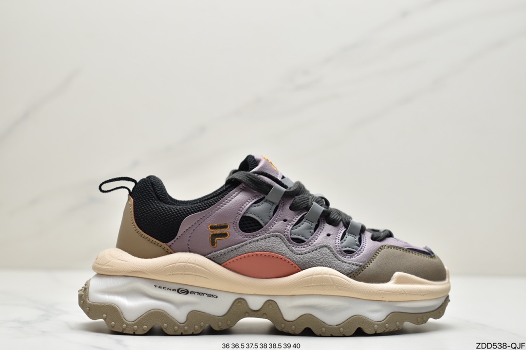 230 FILA FUSION 斐乐 潮牌老爹鞋女T12W145201FCP