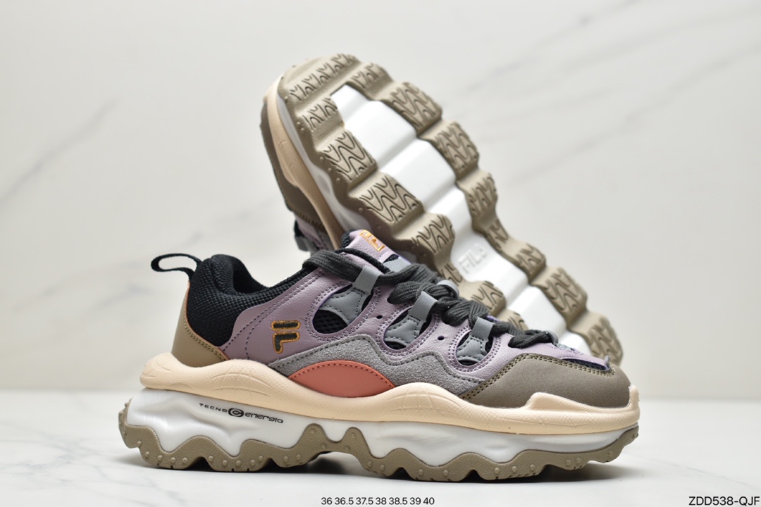 230 FILA FUSION 斐乐 潮牌老爹鞋女T12W145201FCP