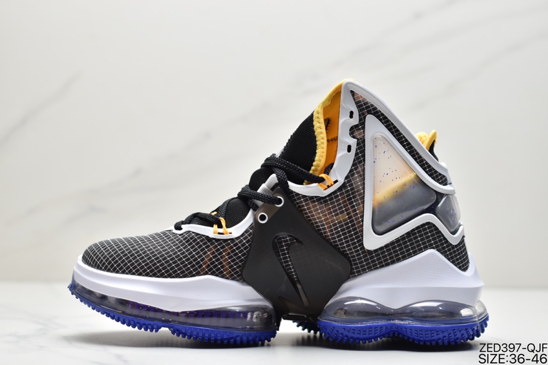 260 耐克NK LeBron 19 黑红詹姆斯总冠军战靴DC9340-001