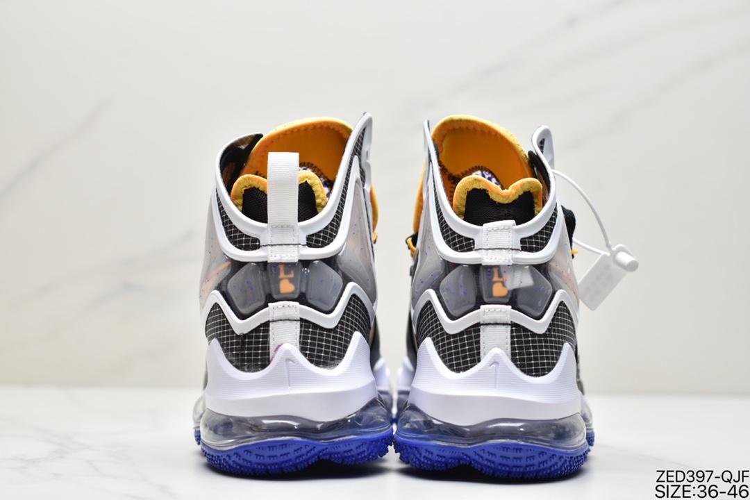 260 耐克NK LeBron 19 黑红詹姆斯总冠军战靴DC9340-001