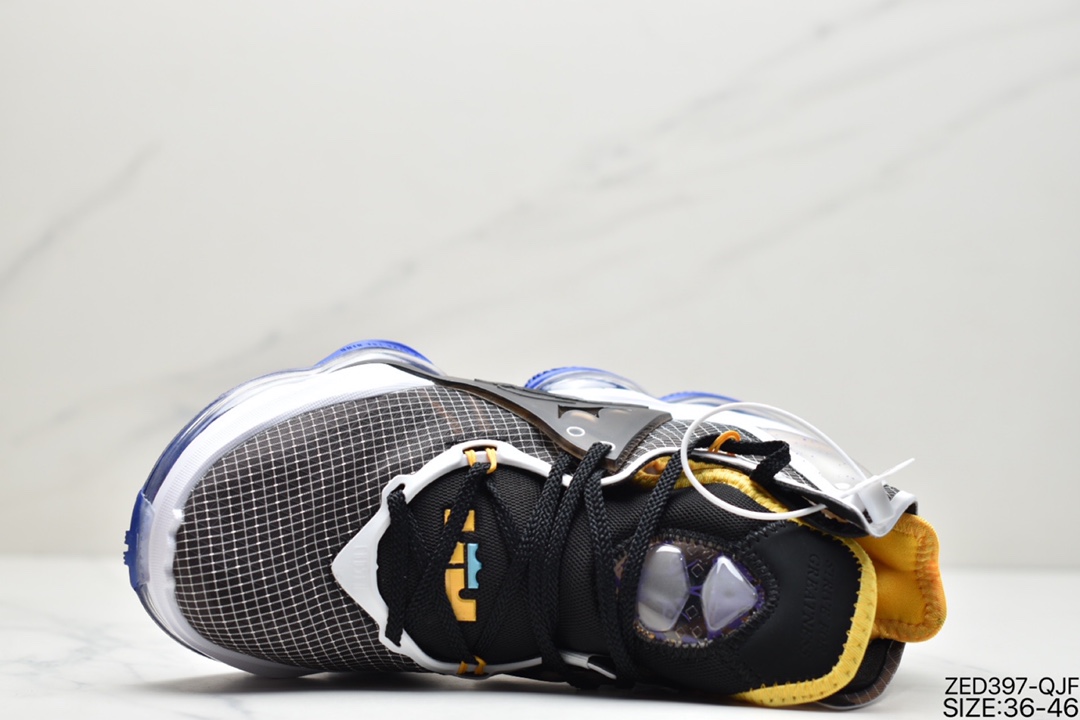 260 耐克NK LeBron 19 黑红詹姆斯总冠军战靴DC9340-001