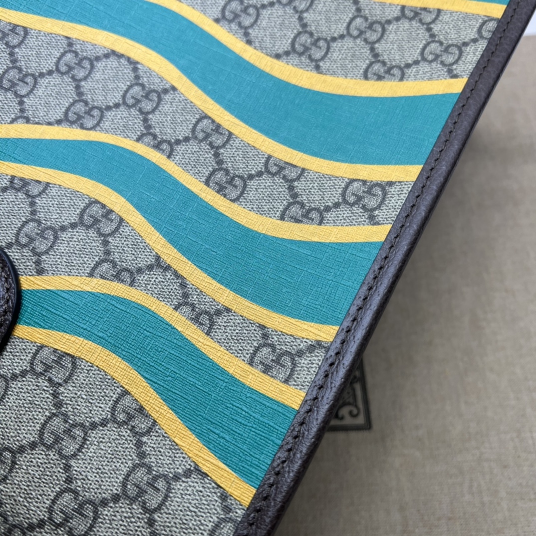 GUCCI古驰100周年特别系列印花托特包674148