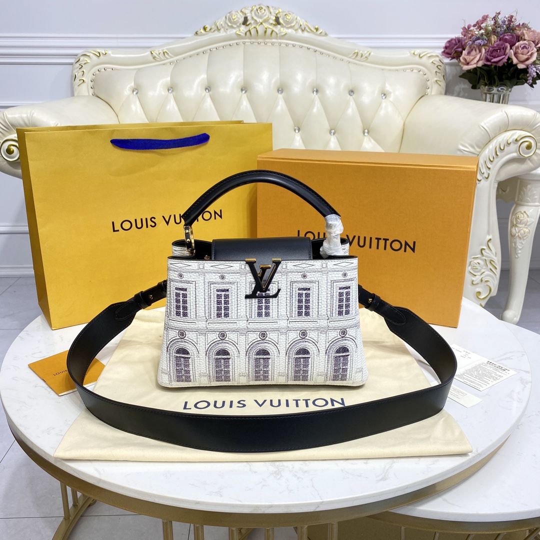 Louis Vuitton LV Capucines Luxury
 Bags Handbags Calfskin Cowhide Fall/Winter Collection M42258