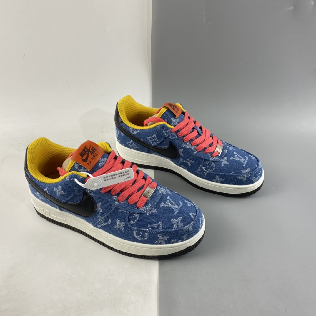 P200  NIKE Air Force 1’07 李维斯特牛仔系列 LV联名315111-222