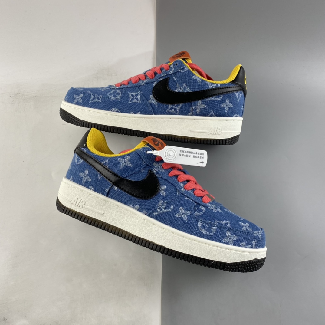 P200  NIKE Air Force 1’07 李维斯特牛仔系列 LV联名315111-222