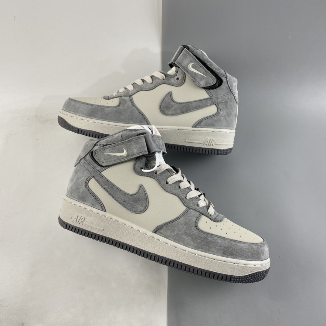 P260  NIKE Air Force 1’07 Mid 漫威主题黑豹空军一号3M反光中帮休闲板鞋 CW2288-668