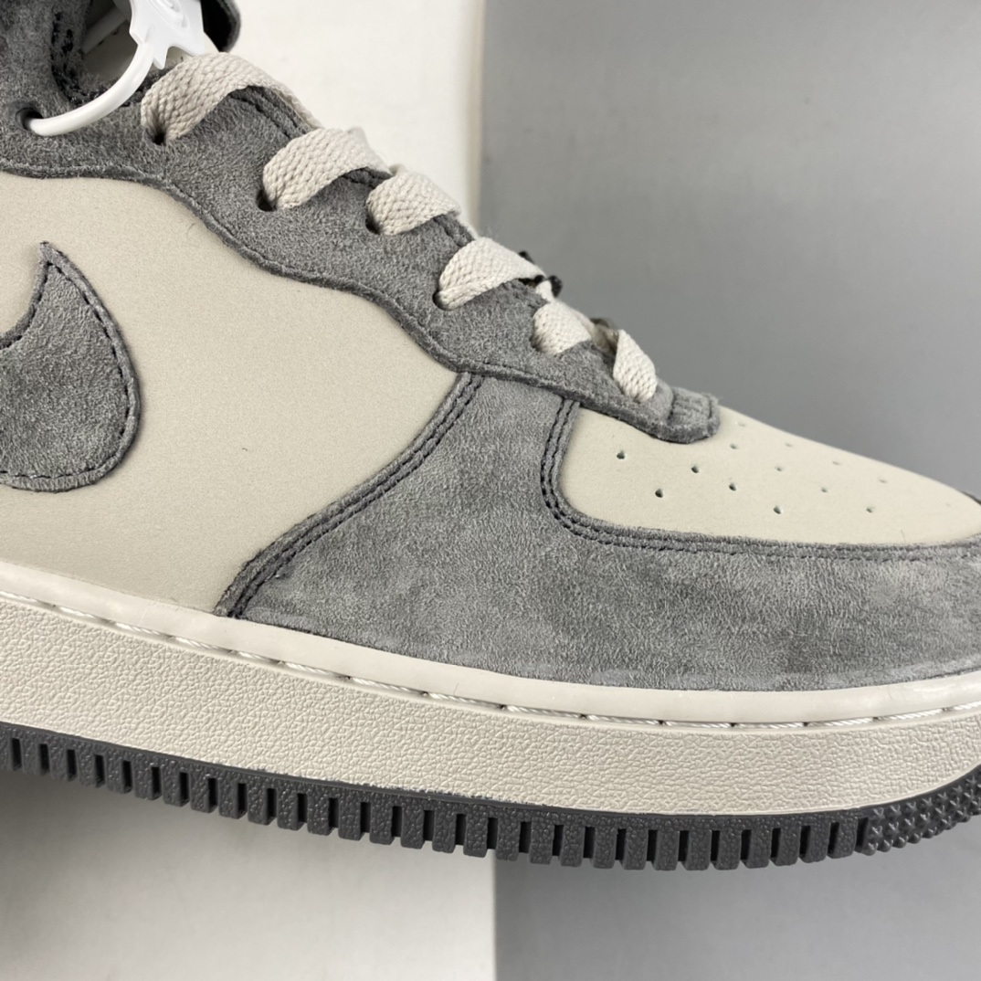 P260  NIKE Air Force 1’07 Mid 漫威主题黑豹空军一号3M反光中帮休闲板鞋 CW2288-668