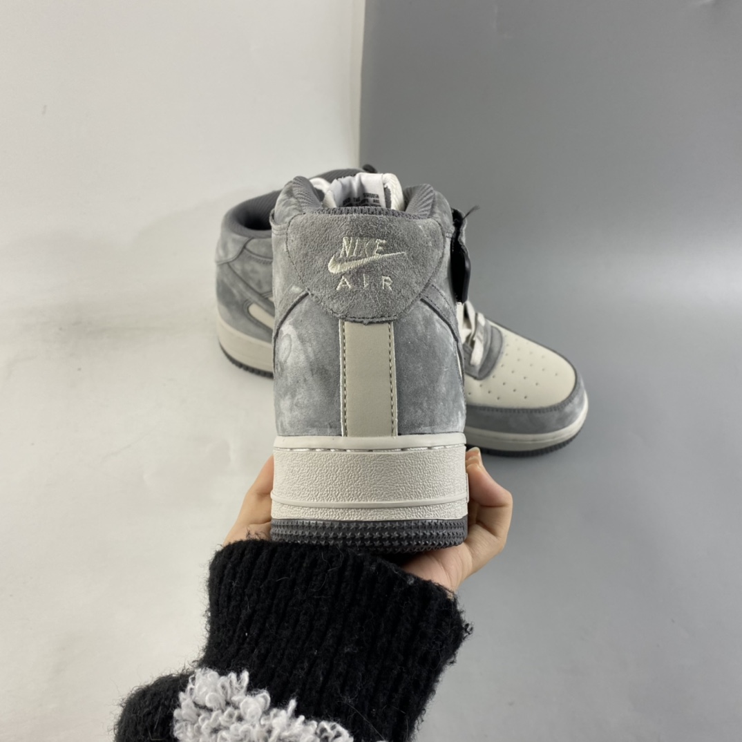 P260  NIKE Air Force 1’07 Mid 漫威主题黑豹空军一号3M反光中帮休闲板鞋 CW2288-668