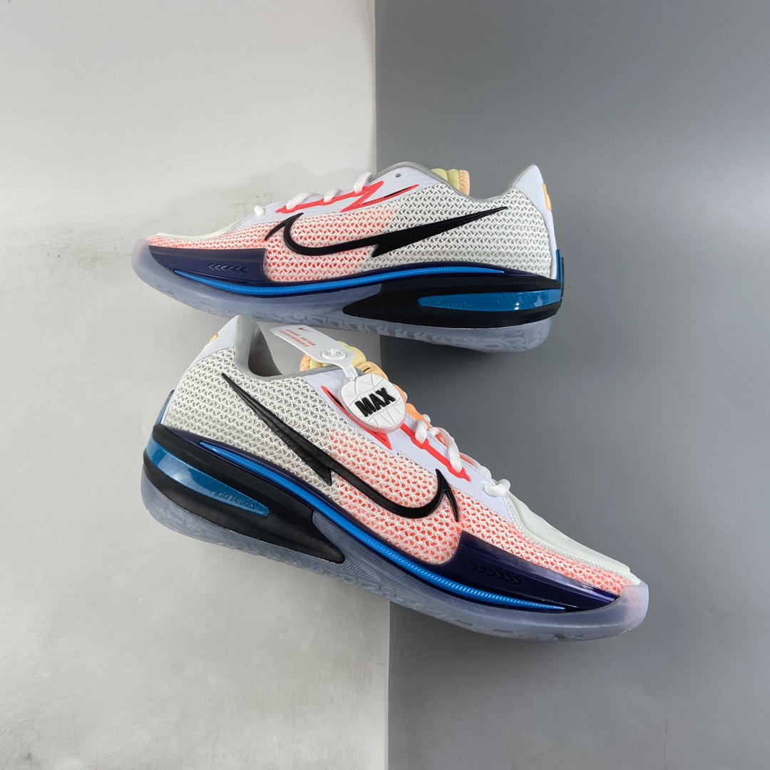 P350  灭世版 NIKE Air Zoom G.T.Cut EP 白橘配色实战系列篮球鞋 CZ0176-101