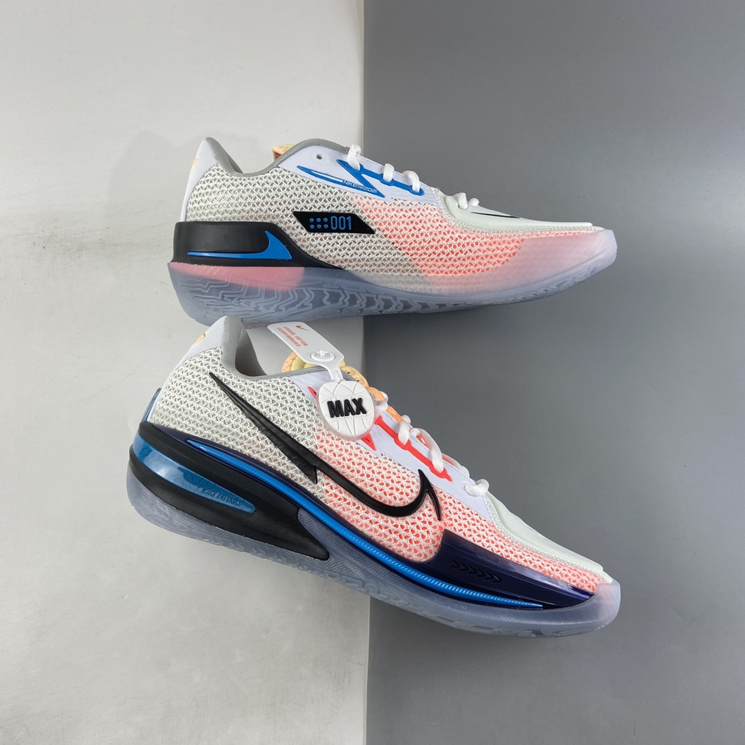 P350  灭世版 NIKE Air Zoom G.T.Cut EP 白橘配色实战系列篮球鞋 CZ0176-101