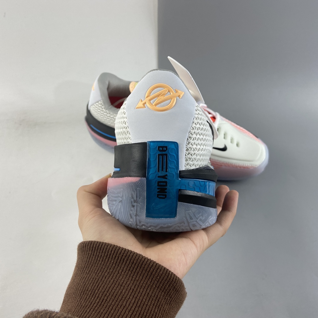 P350  灭世版 NIKE Air Zoom G.T.Cut EP 白橘配色实战系列篮球鞋 CZ0176-101