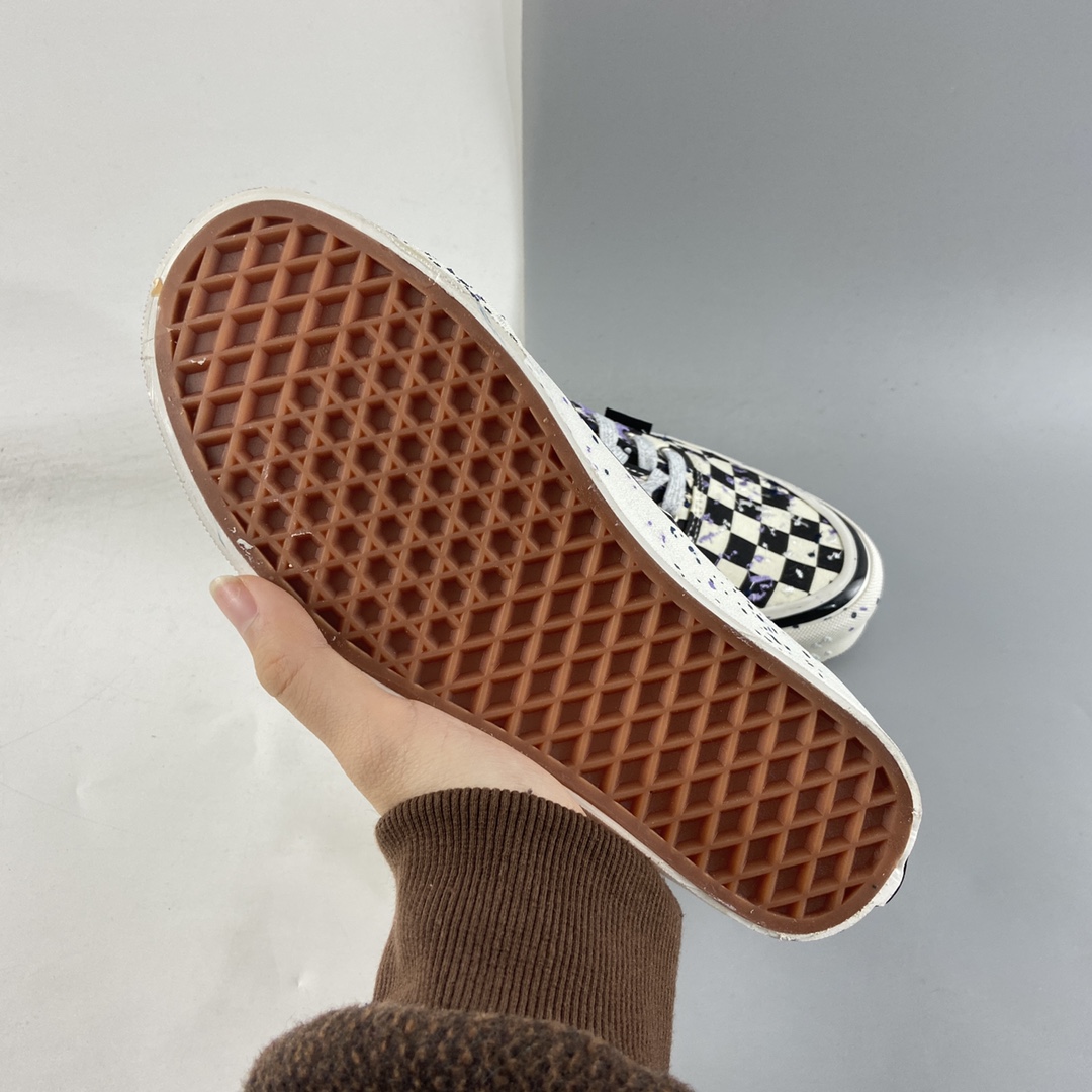 P150  Vans Authentic 44 DX 安纳海姆系列 刺绣泼墨低帮板鞋 VN0A5KX48FI