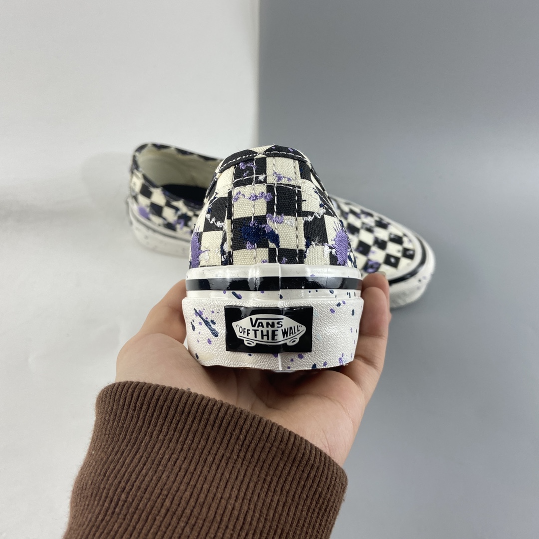 P150  Vans Authentic 44 DX 安纳海姆系列 刺绣泼墨低帮板鞋 VN0A5KX48FI