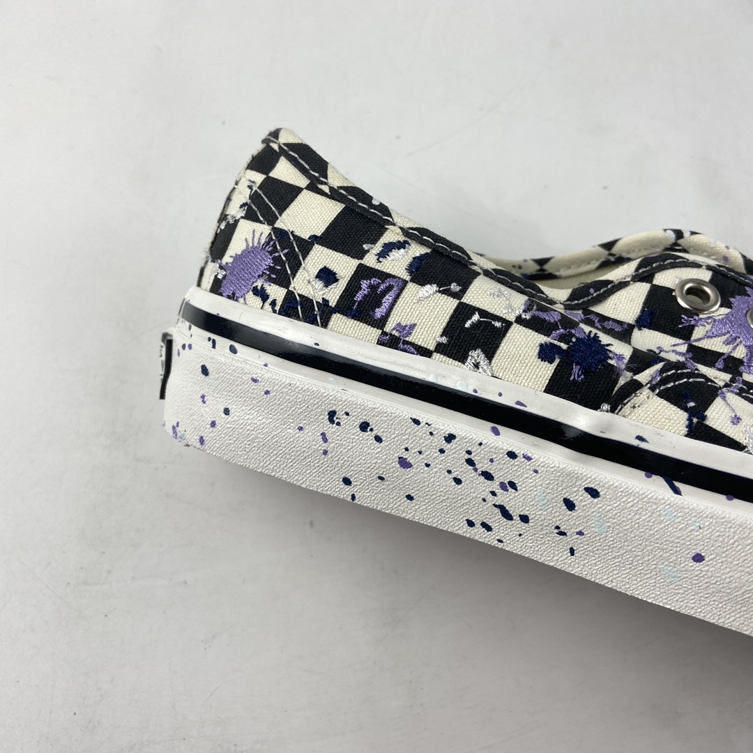 P150  Vans Authentic 44 DX 安纳海姆系列 刺绣泼墨低帮板鞋 VN0A5KX48FI