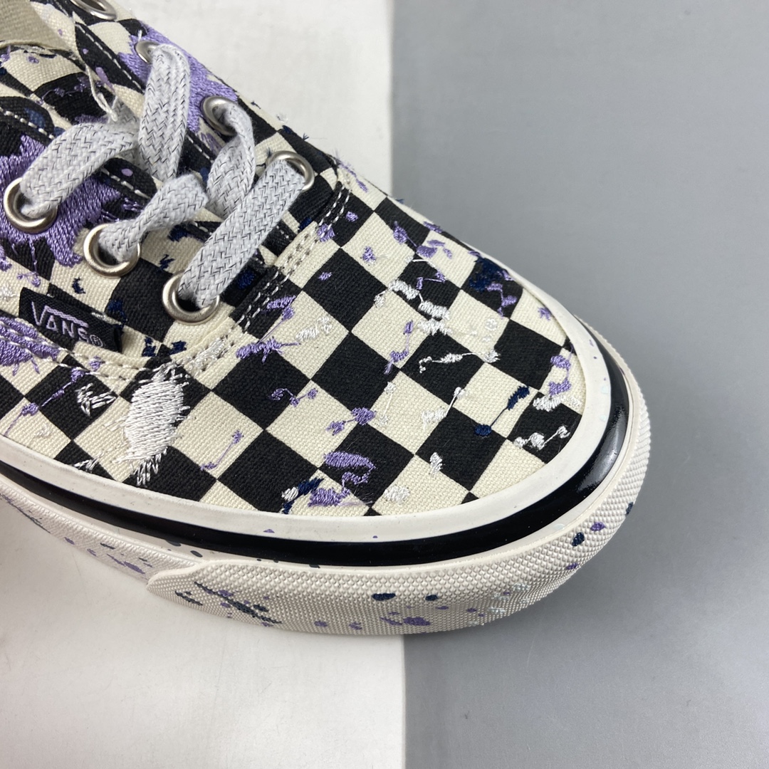 P150  Vans Authentic 44 DX 安纳海姆系列 刺绣泼墨低帮板鞋 VN0A5KX48FI