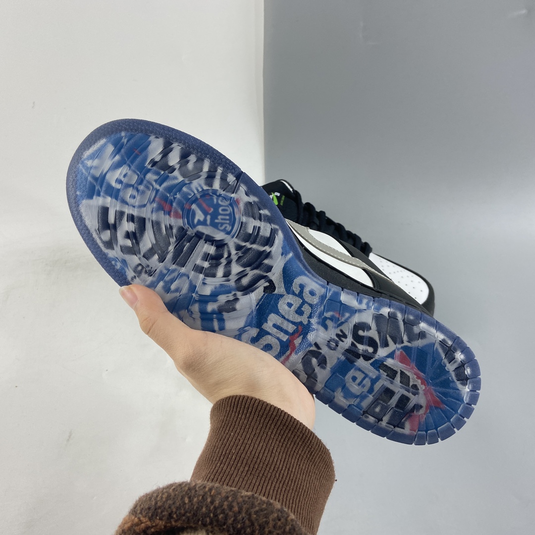 P240  原盒版 Staplex NIKE Dunk SB Low Pro OG QS 黑鸽子联名熊猫竹子 BV1310-013