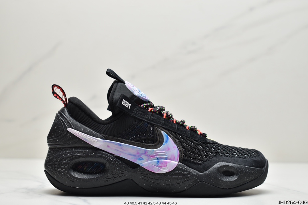 190 耐克NK COSMIC UNITY 安东尼 环保材质篮球鞋 白黑 DA6725-100 “