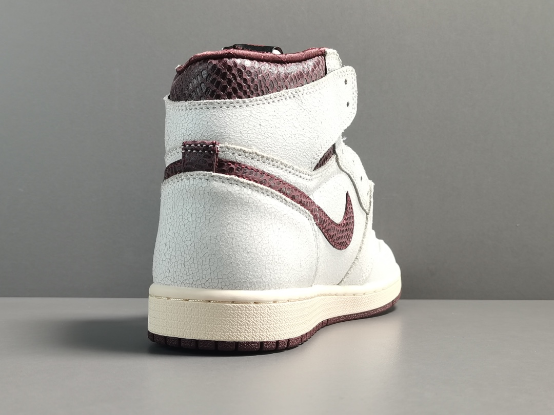 周年庆厂家优惠促销！纯原版顶级AJ1灰棕蛇纹AMaMainersxAirJordan1RetroHigh