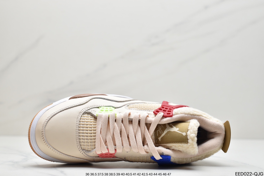 370 Air Jordan 4 GS “Where The Wild Things Are”羊绒鸳鸯整双鞋DH0572-264