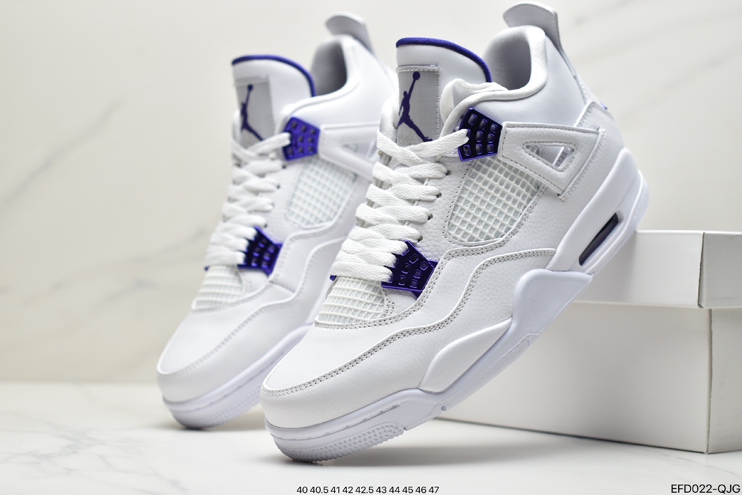 390 Air Jordan 4 “Red Metallic” 白红 CT8527-112