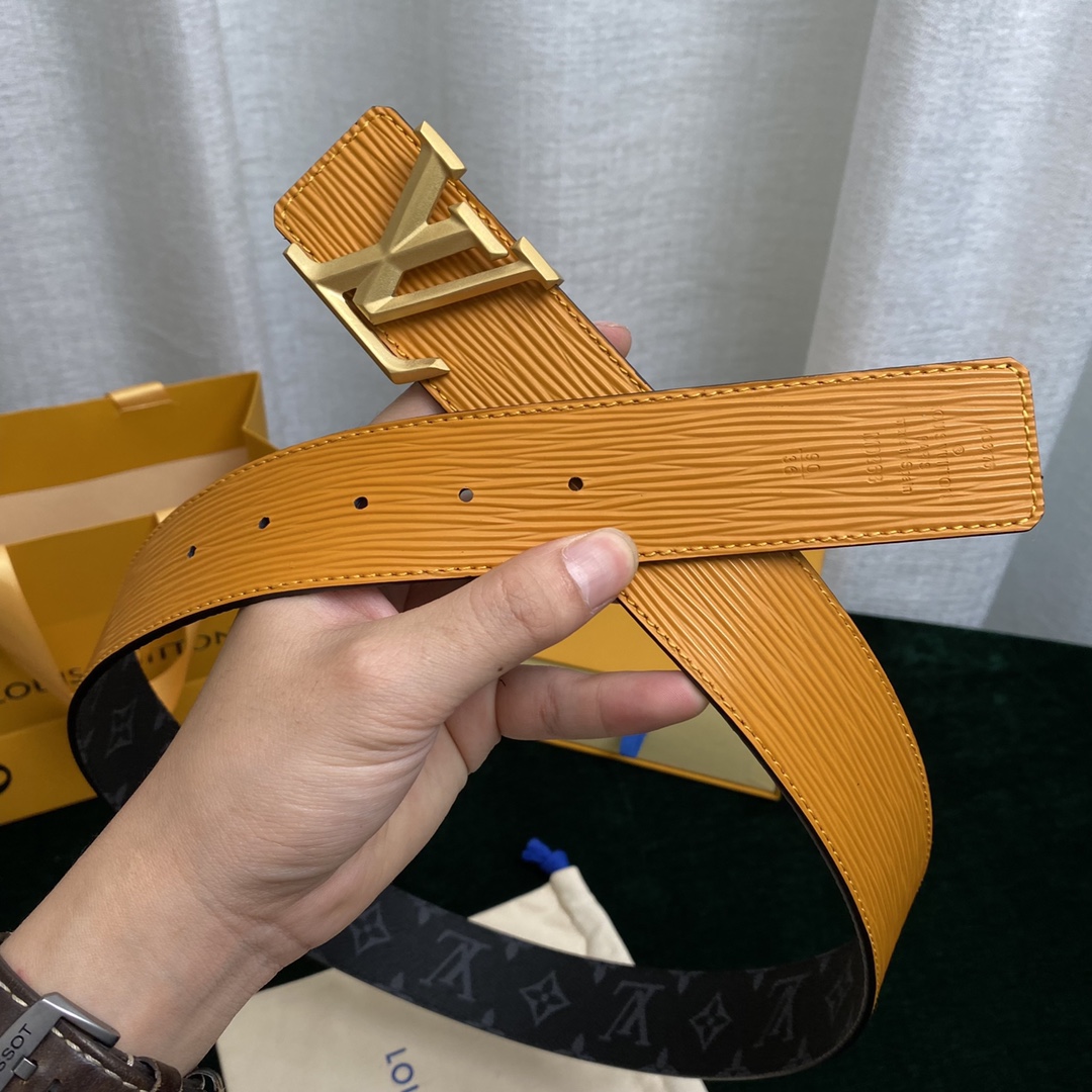 Louis Vuitton Belts Men Canvas