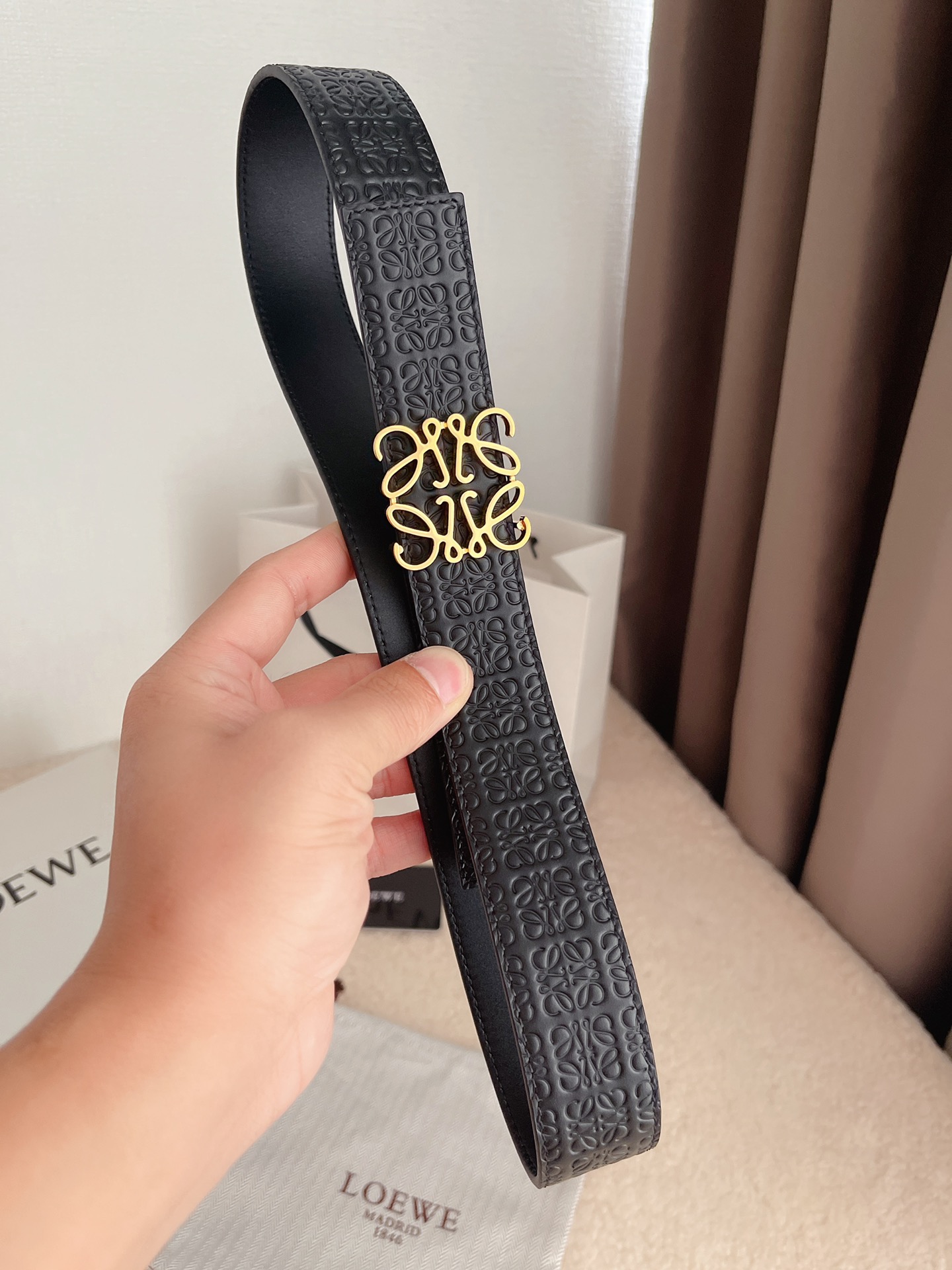 Loewe Belts Women Cowhide