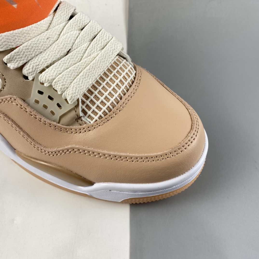 P240  Air Jordan 4 ”Shimmer” AJ4 乔4卡其浅色 DJ0675-200