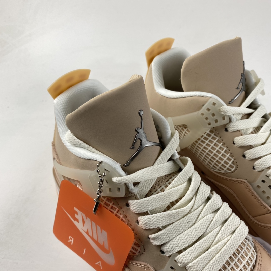 P240  Air Jordan 4 ”Shimmer” AJ4 乔4卡其浅色 DJ0675-200
