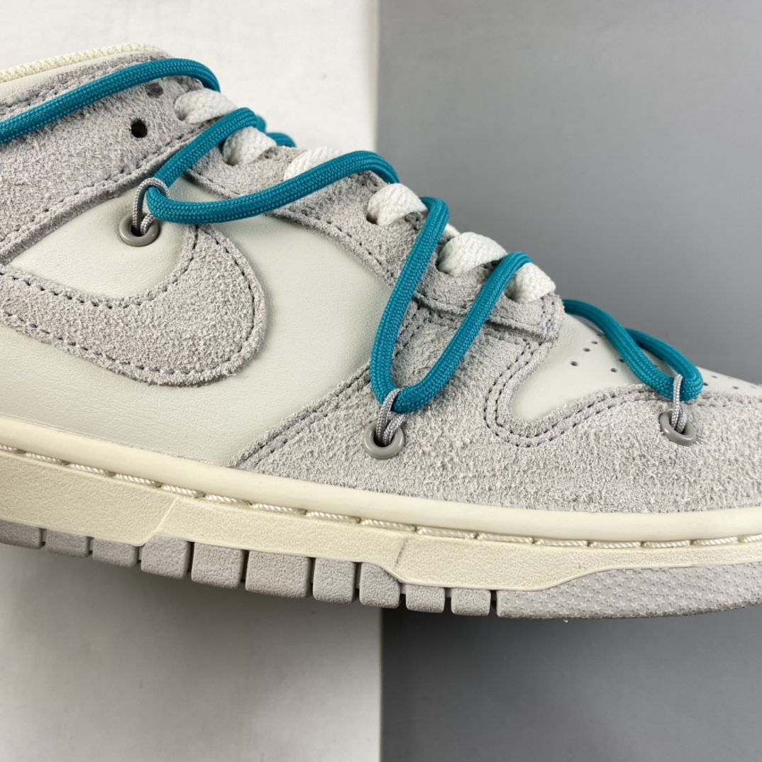 P380  VIRGIL ABLOH设计师独立品牌Off-White x Nike SB Dunk Low”The 50”扣篮板鞋 DJ0950-107