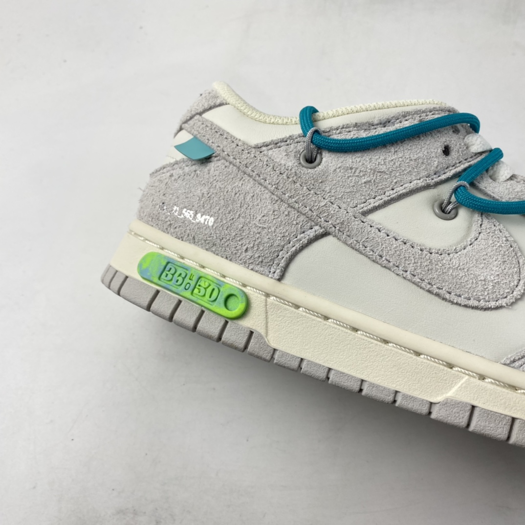 P380  VIRGIL ABLOH设计师独立品牌Off-White x Nike SB Dunk Low”The 50”扣篮板鞋 DJ0950-107