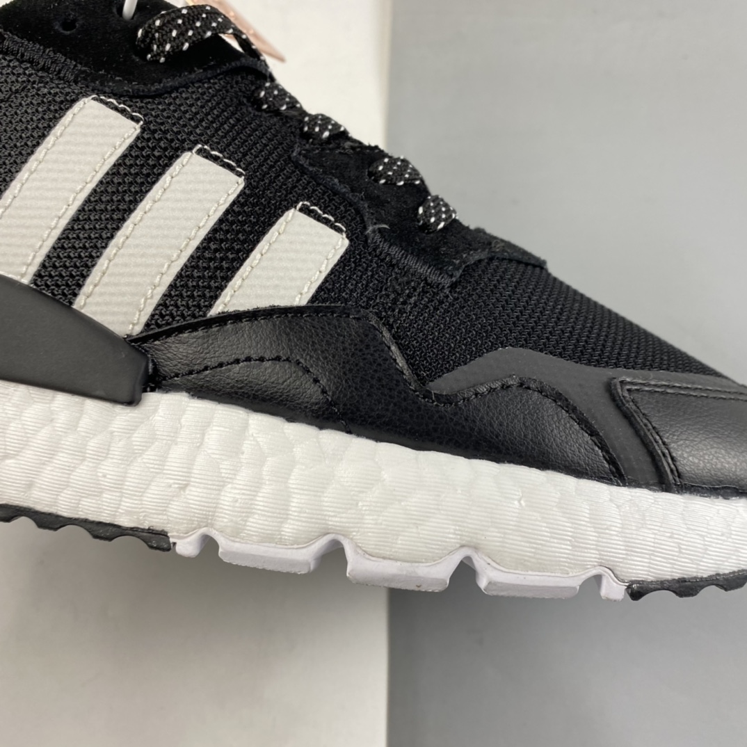 P200  Adidas Nite Jogger Boost 阿迪夜行者爆米花大底复古跑鞋 FW6689