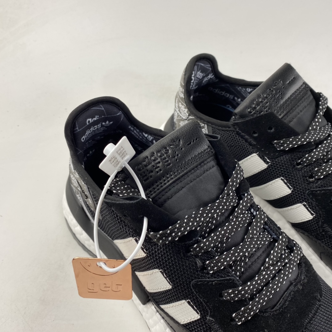 P200  Adidas Nite Jogger Boost 阿迪夜行者爆米花大底复古跑鞋 FW6689