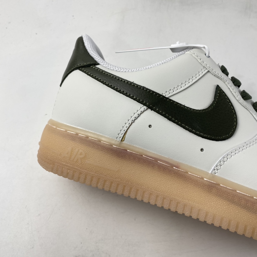 P200  NIKE Air Force 1’07 Low 生胶雾霾灰板鞋 CJ1608-100